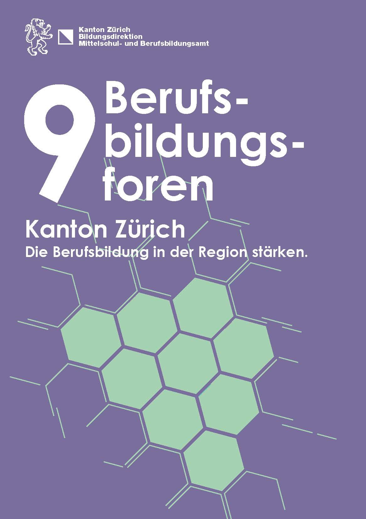 Broschüre zu den Berufsbildungsforen